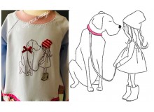 Stickdatei - Hundeliebe 1